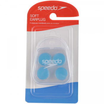 Protetor de Ouvido Speedo Soft Earplug com 4 Unidades - Adulto