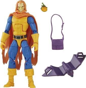 Boneco Marvel Legends Series Spider-Man 15cm com Acessórios Hobgoblin - F3696 - Hasbro Azul Amarelo Laranja