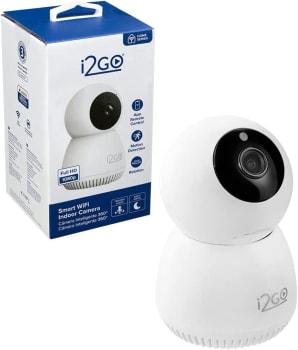 Câmera Inteligente Wi-Fi 360° FULL HD 1080p i2GO - I2GOTH742