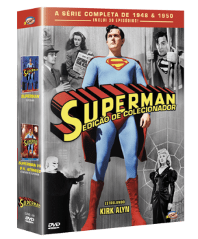 Box DVD Superman - Edição de Colecionador - 4 Discos