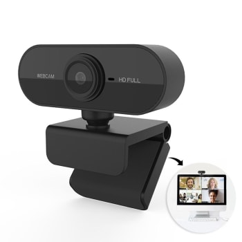 Webcam camera USB Full HD 1048P com microfone