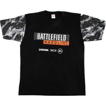 Camiseta Battlefield Hardline Gola Preta - Único