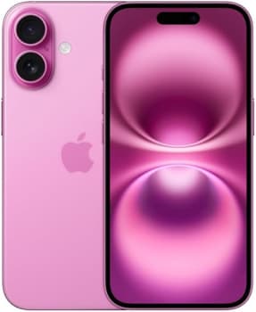 Apple iPhone 16 (128 GB) – Rosa