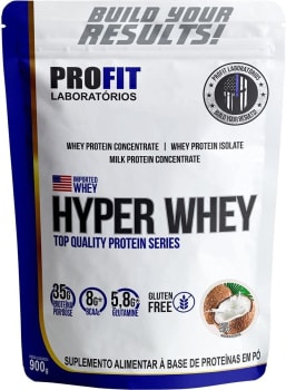 Hyper Whey - 900G Refil Coco, Profit Laboratório