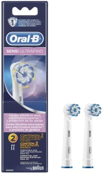 Refil Para Escova Elétrica Oral-B Sensi Ultrafino - 2 Unidades, Oral-B