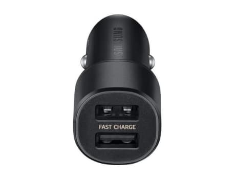 Carregador Veicular Ultrarápido (2 portas USB) - Preto - Samsung - Magazine Ofertaesperta