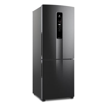 Refrigerador de 02 Portas Electrolux Frost Free com 490 Litros Efficient com AutoSense Inverse Black Look - IB7B