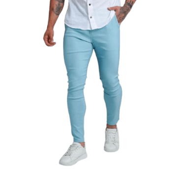 Calça Social Alfaiataria Masculina Skinny Esporte Fino