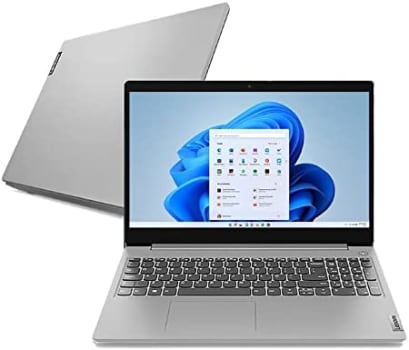 Notebook Lenovo Ultrafino Ideapad 3i I5-10210U 8GB SSD 256GB Intel UHD Graphics Tela 15.6" HD W11 - 82BS000GBR