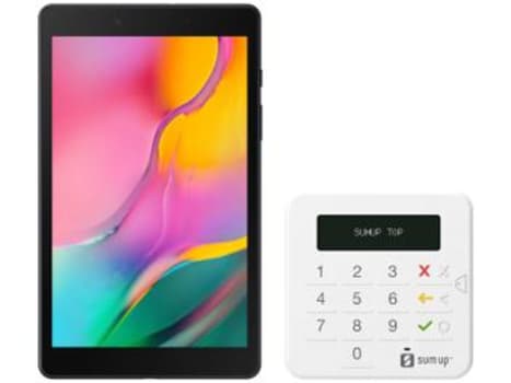 Tablet Samsung Galaxy Tab A T290 32GB 8” Wi-Fi Android 9.0 Quad Core Câm 8MP + Máquina de Cartão Sumup