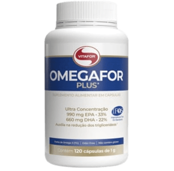 ÔmegaFor Plus Vitafor 1000Mg - 120 Cápsulas