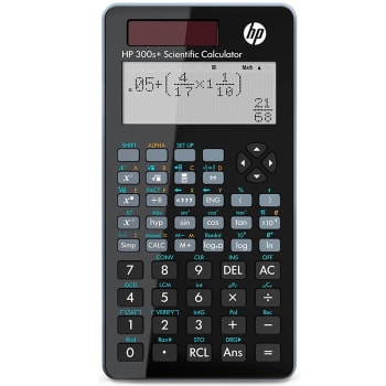 Calculadora Científica HP SmartCalc 300s+ Preto - NW277AA