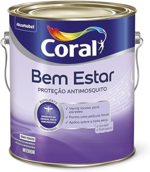 Tinta Bem Estar Proteção Antimosquito 3,6L - CORAL