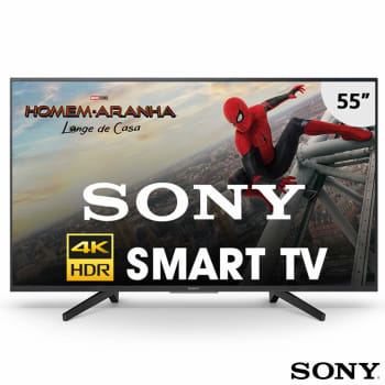 Smart TV Sony 55" 4K UHD KD-55X705F Preto