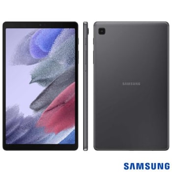 Tablet Samsung Galaxy A7 Lite Grafite com 8,7", 4G + Wi-Fi, Android 11, Processador MediaTek MT8768T e 32GB