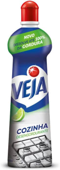 4 Unidades Desengordurante Veja Cozinha Limão 500ml