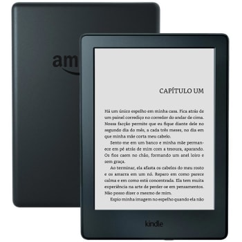 E-Reader Kindle 8ª Geração Tela Sensível ao Toque, Wi-Fi, Preto - AO0513