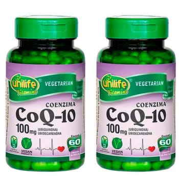 Coenzima Q10 - 2X 60 cápsulas - Unilife