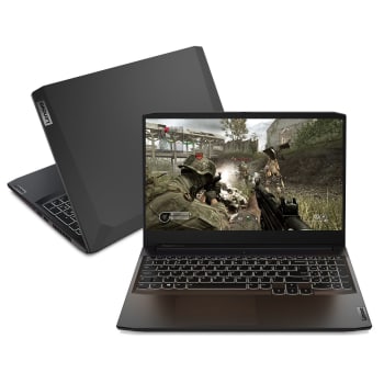 Notebook Gamer Lenovo IdeaPad Gaming 82MG0009BR Intel Core I5 8GB 512 GB SSD Tela 15,6" Full HD Windows 11 GTX 1650