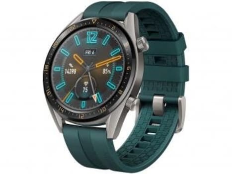 Smartwatch Huawei Active Edition - Watch GT Verde Escuro 46mm 128MB - Magazine Ofertaesperta