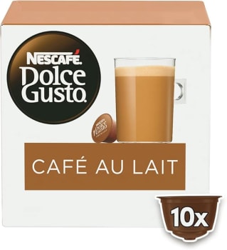 Dolce Gusto Nescafe Café Au Lait 10 Cápsulas- embalagem variável