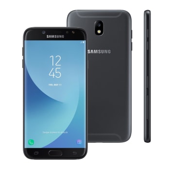 Smartphone Samsung Galaxy J7 Pro Preto com 64GB, Tela 5.5", Câmera 13MP, Dual Chip, NFC, Android, 7.0, Processador Octa Core e 3GB RAM