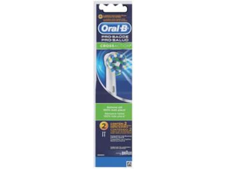 Refil para Escova Elétrica Oral-B Cross Action - 2 Unidades