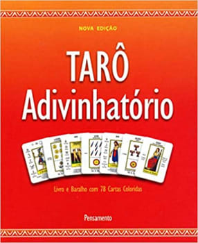 Tarô Adivinhatório: Livro E Baralho Com 78 Cartas Coloridas