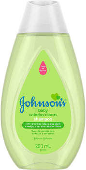 [Recorrente] Shampoo Infantil Cabelos Claros Johnson's 200ml