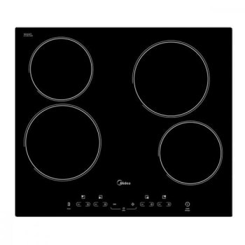 Cooktop 4 Bocas Midea Vitrocerâmico Touch 4Q Preto 220V CCA40P2 - Cooktop 4 Bocas - Magazine {{route.pmdStoreName}}Logo LuLogo Magalu