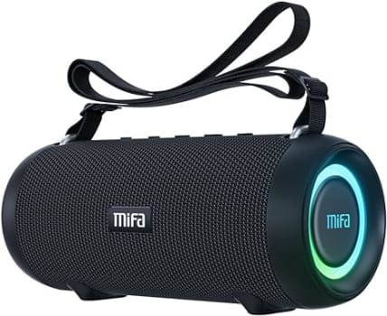 Caixa de Som Mifa 60W TWS IPX8 RGB Bluetooth - A90