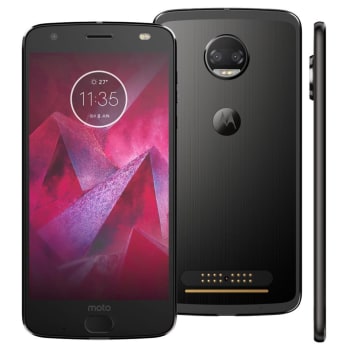 Smartphone Motorola Moto Z2 Force Edition Ônix 64GB, Tela 5.5'', Dual Chip, Câmera Traseira Dupla, Android 7.1, Processador Octa-Core e 6GB de RAM