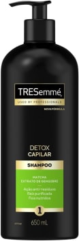 Shampoo Tresemmé Detox Capilar Frasco 650ml