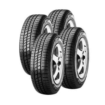 Jogo de 4 Pneus Pirelli Aro 14 Cinturato P4 175/65R14 82T - Original Chevrolet Celta