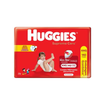 Fralda Huggies Supreme Care Ultra Com 140 Tamanho XXG