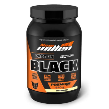 Whey Protein Black - New Millen - 840G 840g - Baunilha