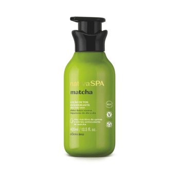 Loção Detox Desodorante Corporal Nativa Spa Matcha 400ml