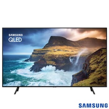 Smart TV 4K UHD Samsung QLED 55" com Pontos Quânticos, Direct Full Array 4x, HDR1000 e Wi-Fi - QN55Q70RAGXZD 