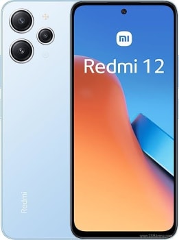 Smartphone Xiaomi Redmi 12 4G, 256GB, 8GB RAM - Versão Global (Sky Blue)