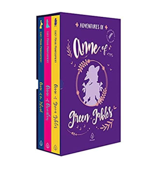 Box de Livros Adventures of Anne of Green Gables - Lucy Maud Montgomery 3 Livros (Versão em Inglês)