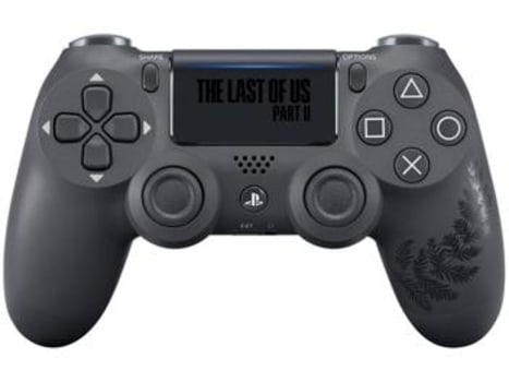 Controle para PS4 sem Fio Dualshock 4 - The Last Of Us Part II Sony Preto - Magazine Ofertaesperta