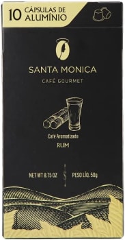 Café Santa Monica Cápsulas Aromatizadas - Rum