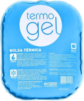 Bolsa Cristal, Termogel, Grande, Azul