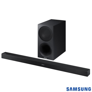 Soundbar Samsung com 2.1 Canais e 320W - HW-M450/ZD - SGHWM450ZDPTO_PRD
