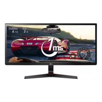 Monitor LED 29" IPS LG Pro Gamer Ultrawide Full HD, 75Hz, 1ms, - 29UM69G-B - Magazine Ofertaesperta