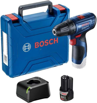 Bosch Parafusadeira Furadeira Gsr 120-Li 12V 1 Bateria E Maleta