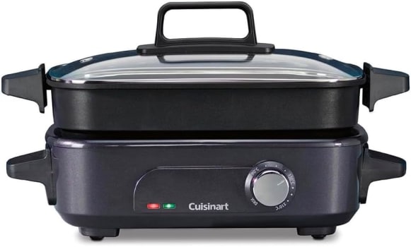 Cuisinart, Grill, Multifuncional, 6 Funções, Com 4 Acessórios, 1200W, Cook In - 127V