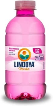 10 Unidades — Lindoya Água Verão 240Ml Rosa