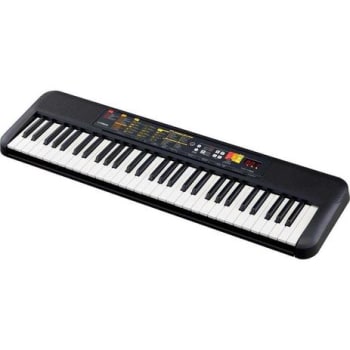 Teclado Musical Yamaha 61 Teclas PSR-F52 Preto Bivolt - Magazine Ofertaesperta