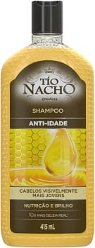 Shampoo Anti-Idade 415Ml, Tio Nacho